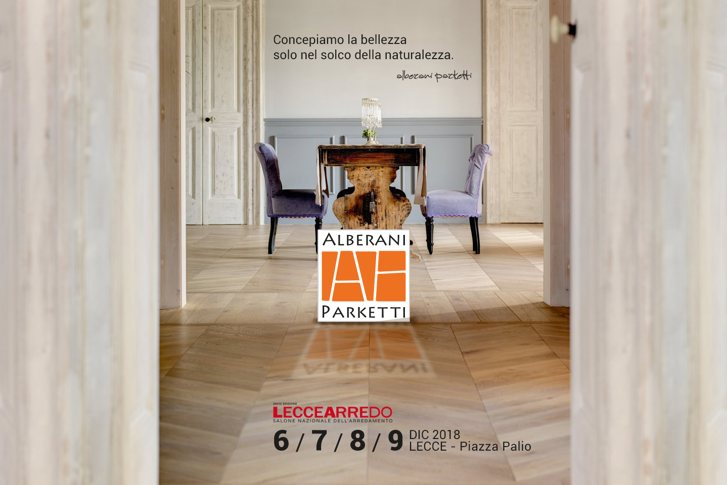 Parketti : Torna leccearredo 2018: alberani parketti tra gli espositori