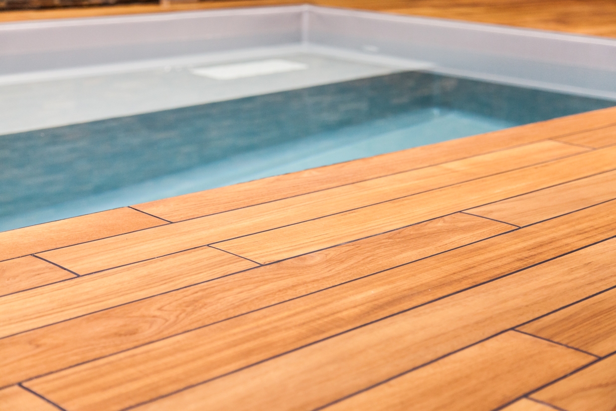 Parquet esterno Decking Plus Teak Olio Naturale Alberani e Parketti